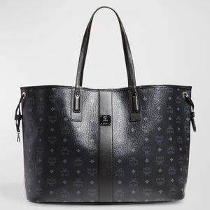 NWOT MCM Liz Large Reversible Visetos Shopper Tote Bag